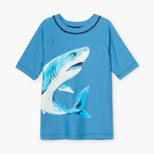 Shark Zen Toddler Swim Shirt | Sea Turtle Baby Blue UPF Sun Shirt 2T / Arctic Blue