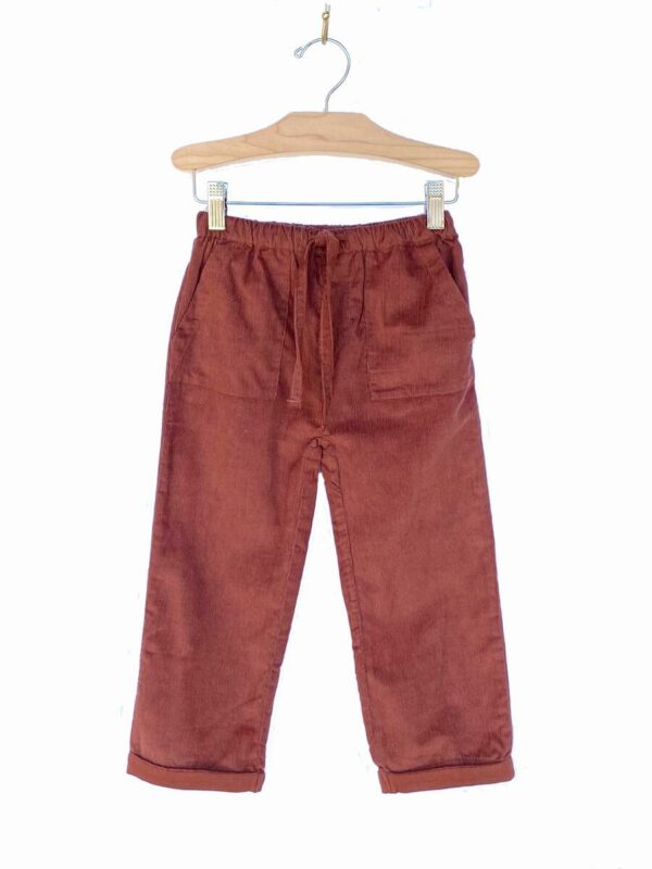 Rust Corduroy Pants